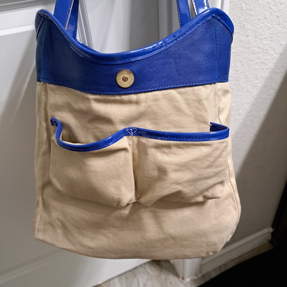 Stylish TB Blue Tote Bag - Picture 6 of 10